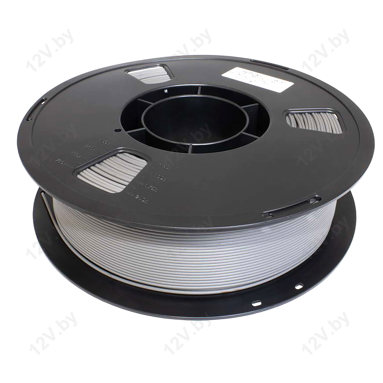Филамент для 3d-принтера PLA-1.75-MAT-GRY-1KG, матовый, серый