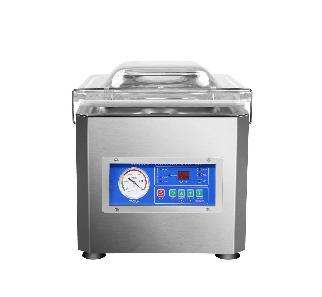 Упаковщик вакуумный EKSI EDZ-300 (510x380x400 мм, 220В, мощность мотора 250 Вт, мощность нагрева 1300Вт)