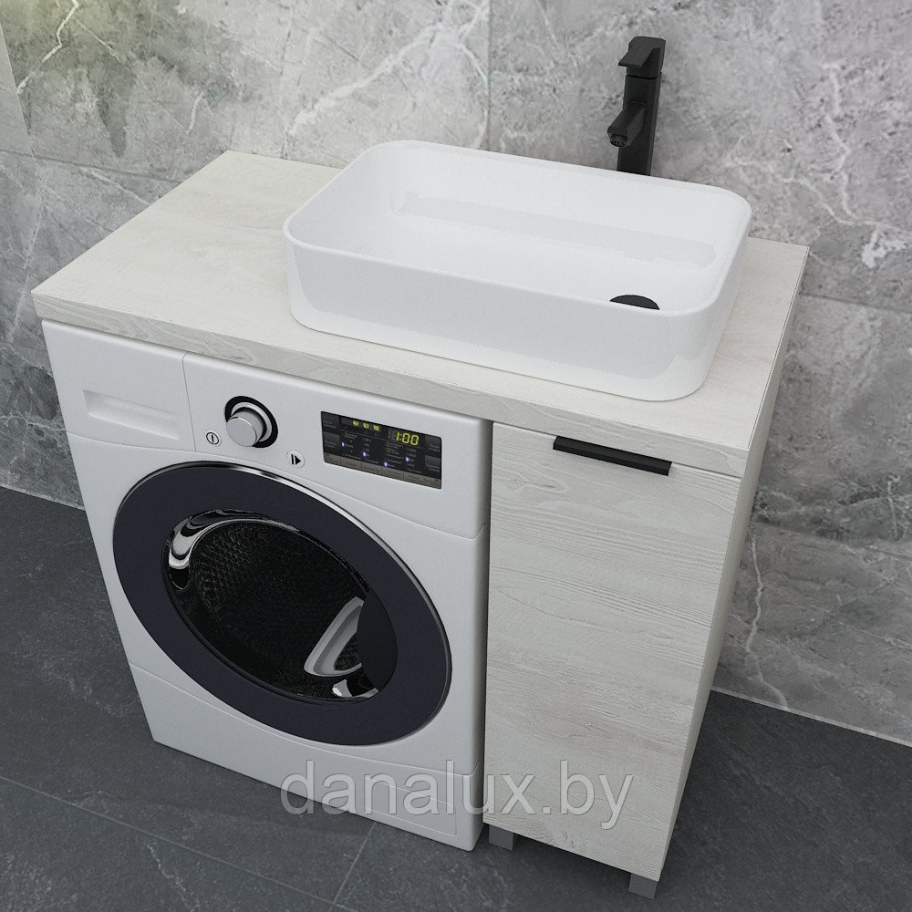 Комплект 3 в 1 Дана Минимал Топ 100 (цвет сосна касцина) с дверцей (петли справа)