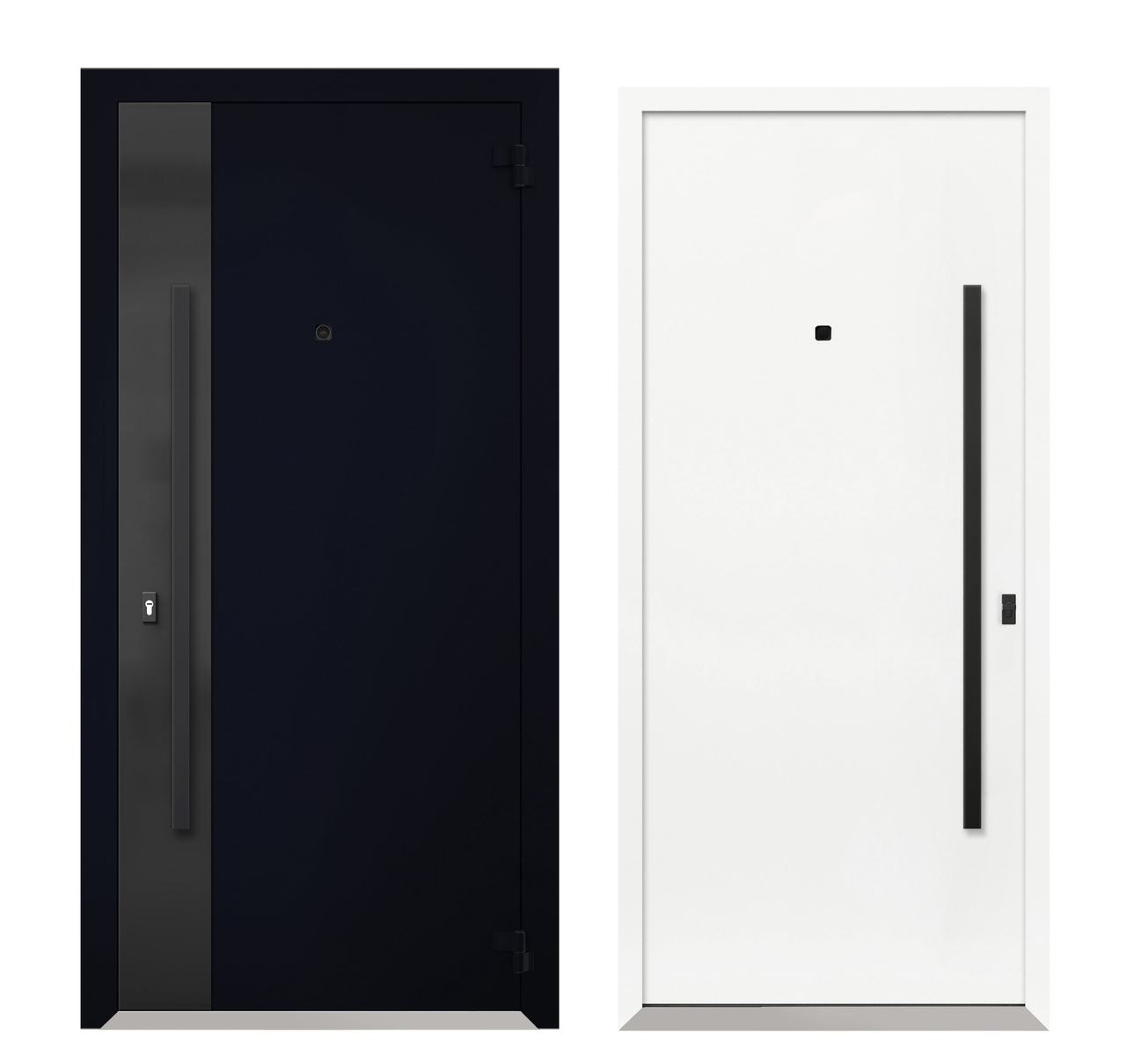 Двери металлические металюкс AG6066 (black)
