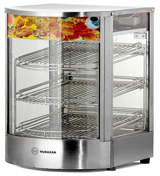 ВИТРИНА ТЕПЛОВАЯ HURAKAN HKN-WD1 (350x425x500мм, 220В, 0,85кВт, 30-85С)