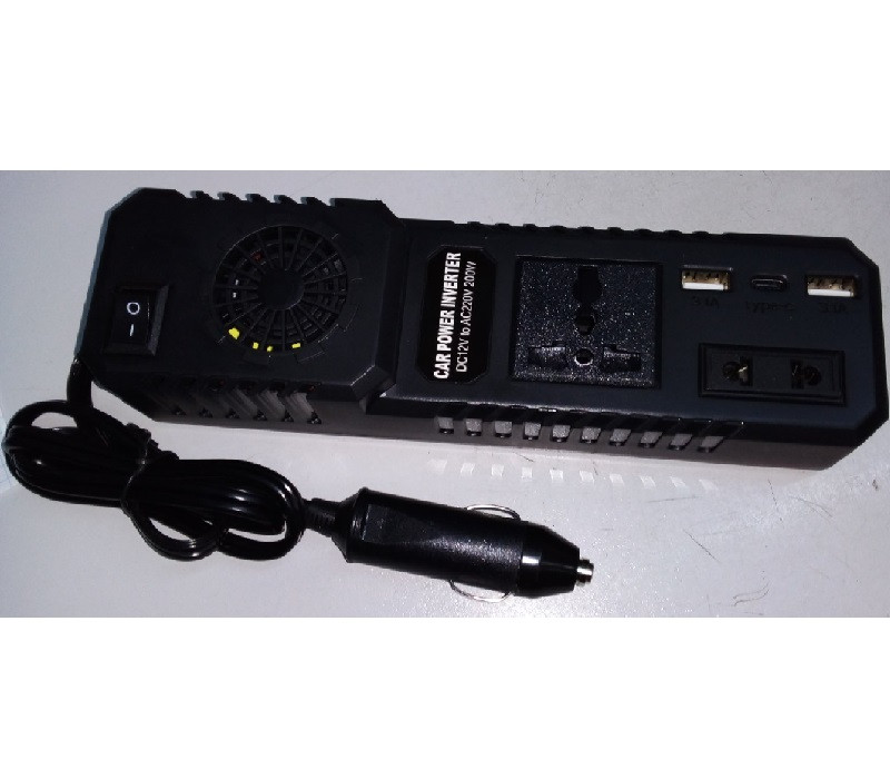 Преобразователь напряжения 12/220V 200W с USB OLESSON 1666