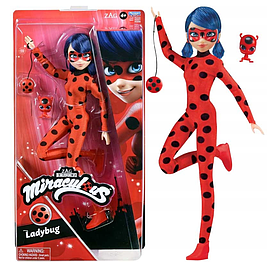 Кукла Леди Баг и Супер-кот, Леди Баг с аксессуарами 27 см, Miraculous, 50001