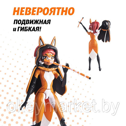 Кукла Леди Баг и Супер-кот , Рина Руж с аксессуарами 12 см , Miraculous, 50404, фото 3
