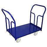 Тележка платформенная четырёхколёсная с двумя ручками ТПД 5 (700х1200), фото 2