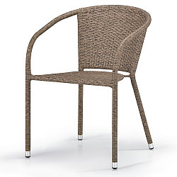 Плетеное кресло Y137C-W56 Light brown