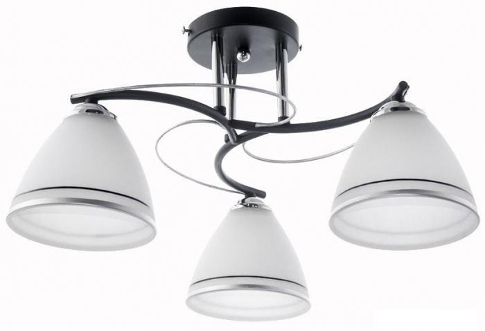Подвесная люстра Aitin Pro XA1157/3 (черный/хром)
