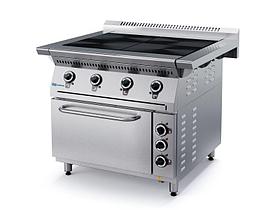 ПЛИТА ЭЛЕКТРИЧЕСКАЯ KAYMAN ПЭ-4-13-МХ (840х850х860, 4 конфорки 295х417, 4х3,0 кВт, жарочный шкаф 538х535х290)