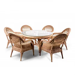 Комплект садовой мебели Aiko Victoria (капучино)