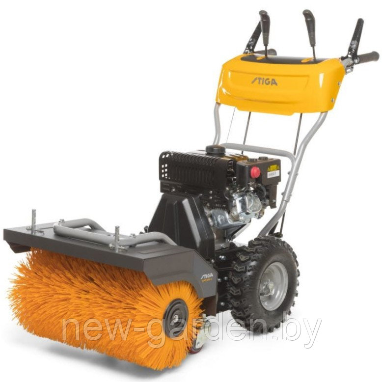 Машина подметальная бензиновая STIGA SWS 600 G (6л.с., 212см³, передач 6+2, 60см, опция: контейнер для мусора)