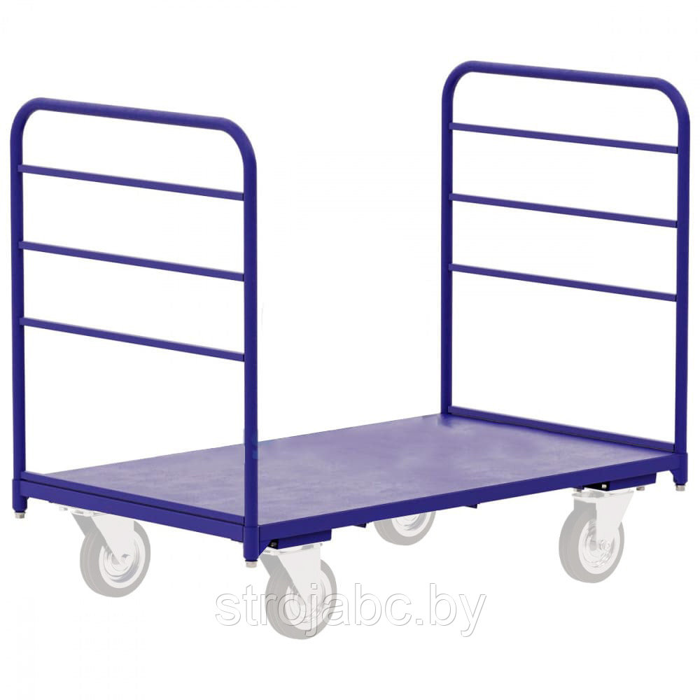 Тележка платформенная четырёхколёсная ТЯ 6 (800х1200)