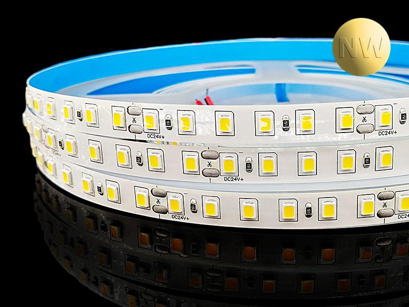 Светодиодная лента SMD 2835 120LED 12W 24V IP33 HIGH CLASS белый нейтральный