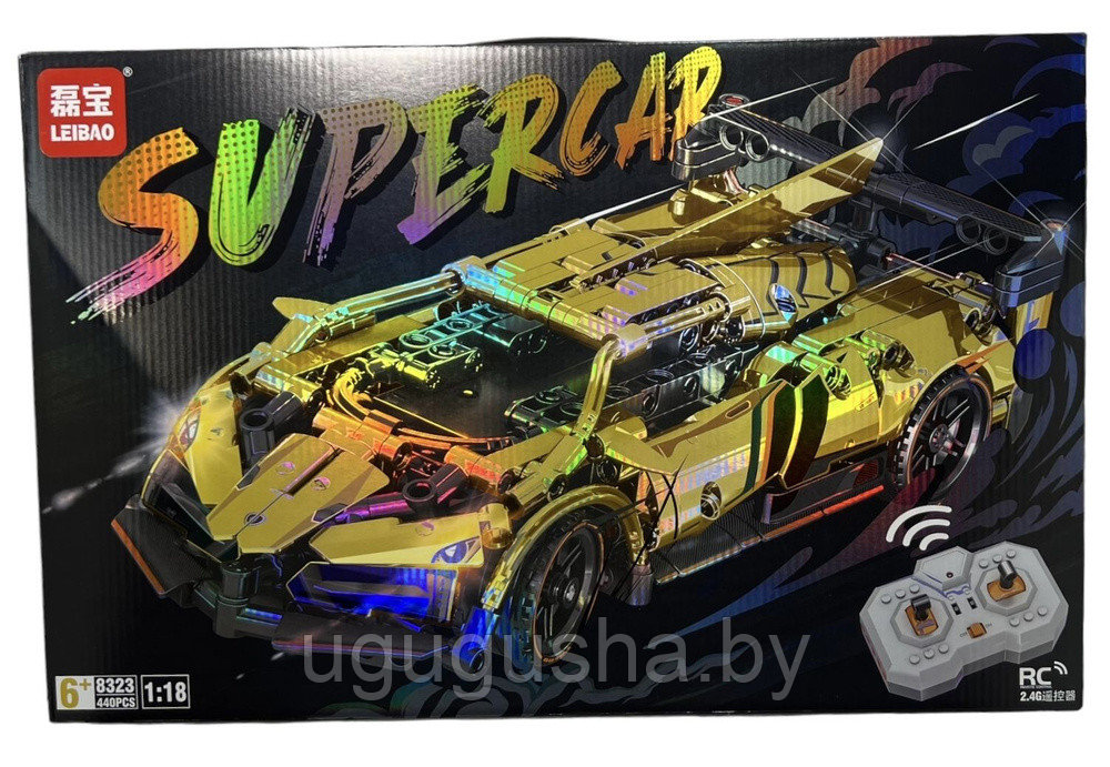 Конструктор TECHNIC: Гоночная Машина на радиоуправлении