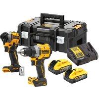 Наборы электроинструментов DeWalt DCK2051H2T (шуруповерт, винтоверт, 2 АКБ, кейс)