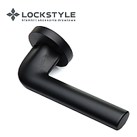 Ручки дверные LOCKSTYLE LUMA ZR цвет AL6 (черный)