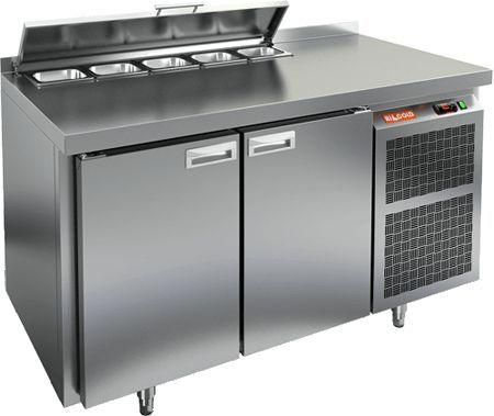 СТОЛ ДЛЯ САЛАТОВ HICOLD SL2-11GN C КРЫШК. (1390х700х850мм, 0,15, +2/+10, для 5хGN1/6)