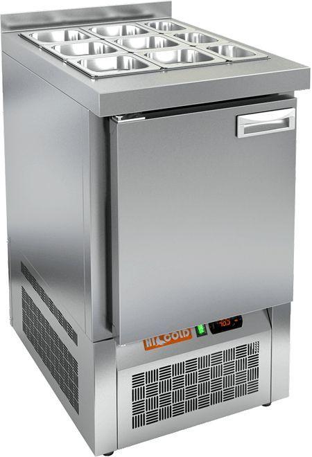 СТОЛ ДЛЯ САЛАТОВ HICOLD SLE3-1GN Б/КРЫШКИ (565х700х850мм, 0,15, +2/+10, для 1 x GN1/1 + 3 x GN1/9)