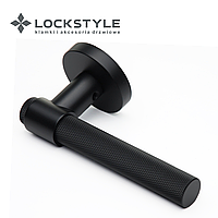 Ручки дверные LOCKSTYLE AXEL-T ZR цвет AL6 (черный)