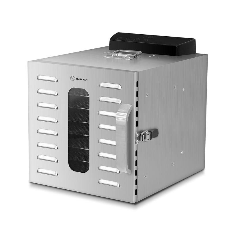 ДЕГИДРАТОР HURAKAN HKN-DHD8 (557x300x355, 220В, 0.4кВт, 6.8кг, 8 уровней, сенсорное управление)