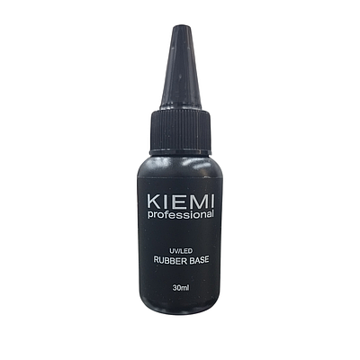 Каучуковое базовое покрытие Kiemi Professional RUBBER BASE, 30 мл.