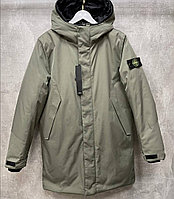 Куртка мужская Stone Island.зимняя (еврозима), хаки.