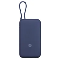 Портативный аккумулятор Xiaomi Mi Power Bank With Cable USB-C 20000mAh PB2030MI Blue