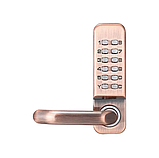 Замок для калитки дверей ворот кодовый врезной, фото 5