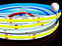 Светодиодная лента COB 280LED 8W 12V IP33 белый холодный