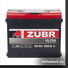 Аккумулятор 60 Ah ZUBR Ultra L+