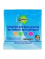 Порошок Девон-Н для биотуалетов, выгребных ям и септиков, 30гр