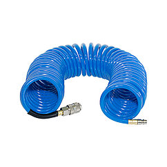 Шланг полиуретановый спиральный с фитингами FUBAG 6,5х10мм 10 м