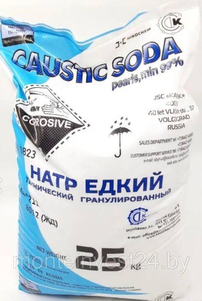 Сода каустическая гранулированная в мешках 25кг