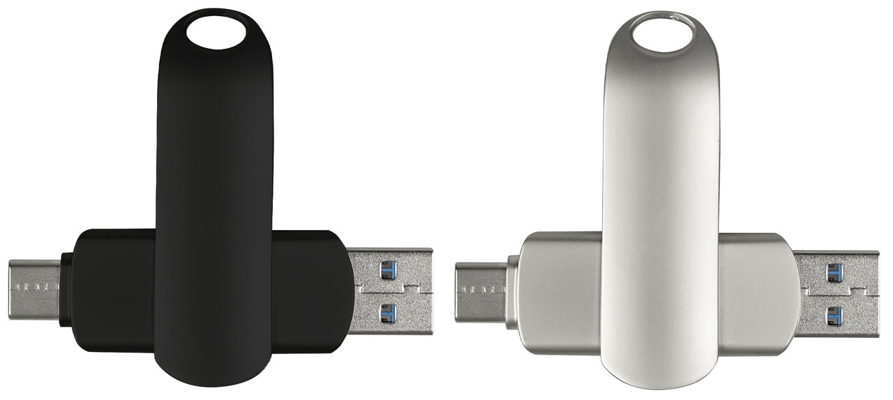 Оптом Флеш накопитель USB 3.0 + TYPE C Cupertino 32 GB