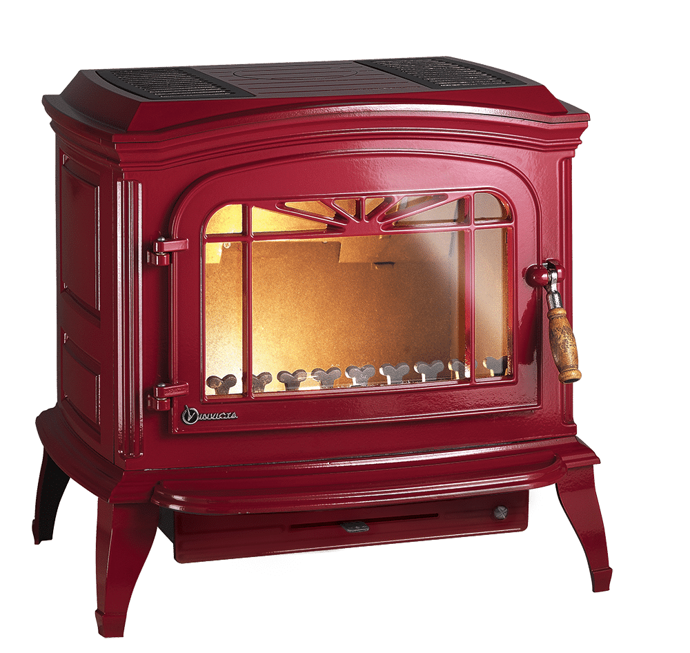 Печь-камин Invicta Bradford Red