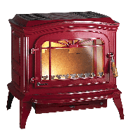 Печь-камин Invicta Bradford Red