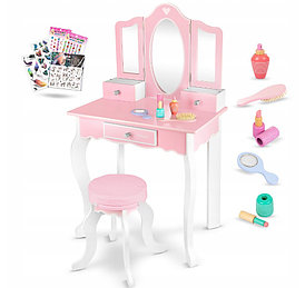 Детский туалетный столик Kinderplay с аксессуарами GS3300