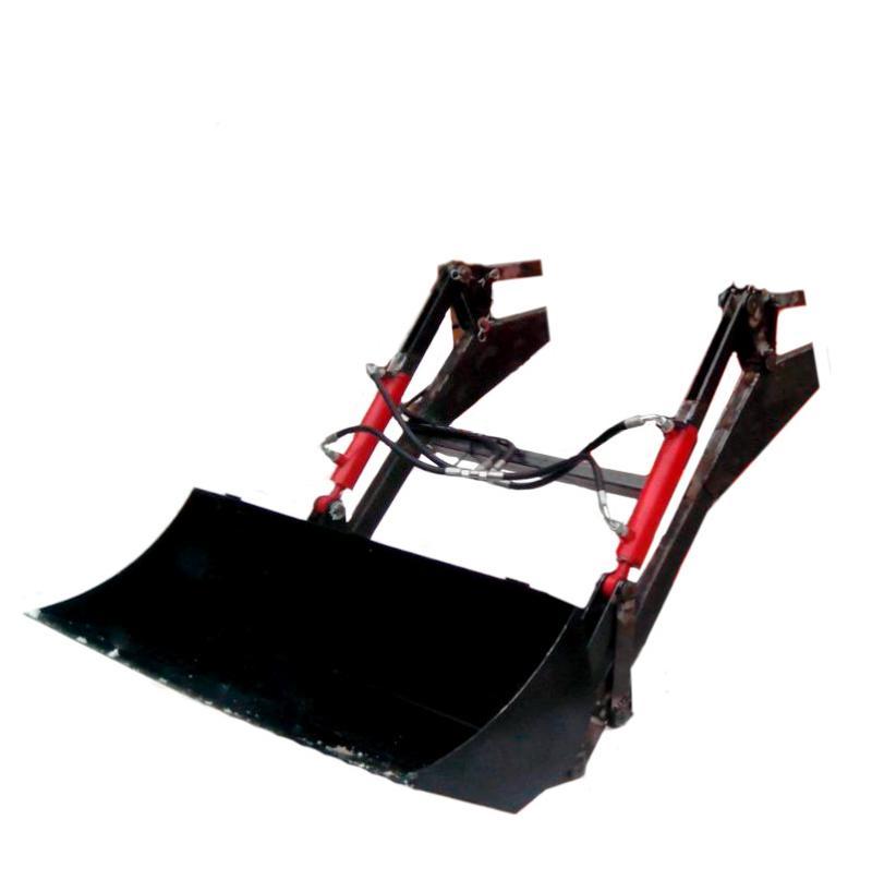 Погрузчик фронтальный навесной для минитракторов Уралец челюстной ФП-УР-ДГН