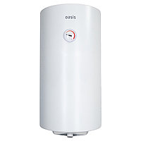 Водонагреватель накопит. Oasis SV-100 (сухой ТЭН, 100л, 1,6кВт, КПД 90%, верт., эмаль, УЗО, 20мм)