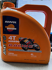 Синтетическое моторное масло Repsol Moto Racing HMEOC 4T 10W30 4 л   RP160D54
