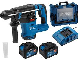 Аккум. перфоратор BULL CBH 1826 Xcase, XLTpro, БЕСЩЕТ., 18 В, 2.6 Дж, 26 мм, 2x6 А*ч, з/у (3 режима +