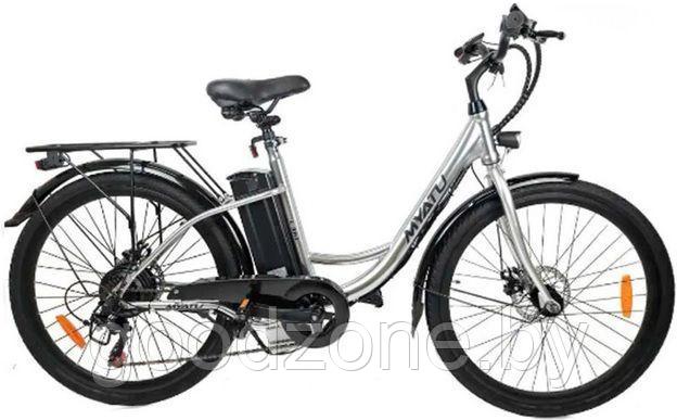 Электровелосипед MYATU Ancheer C0126 (серебристый)