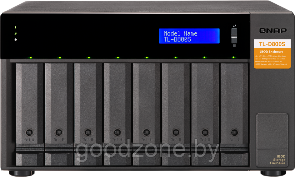 Сетевой накопитель QNAP TL-D800S