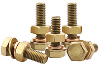 Болт M12*80 + гайка + шайба + Гровер. 4 штуки, фото 3