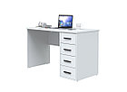 Стол компьютерный Skill-07 Белый, фото 3