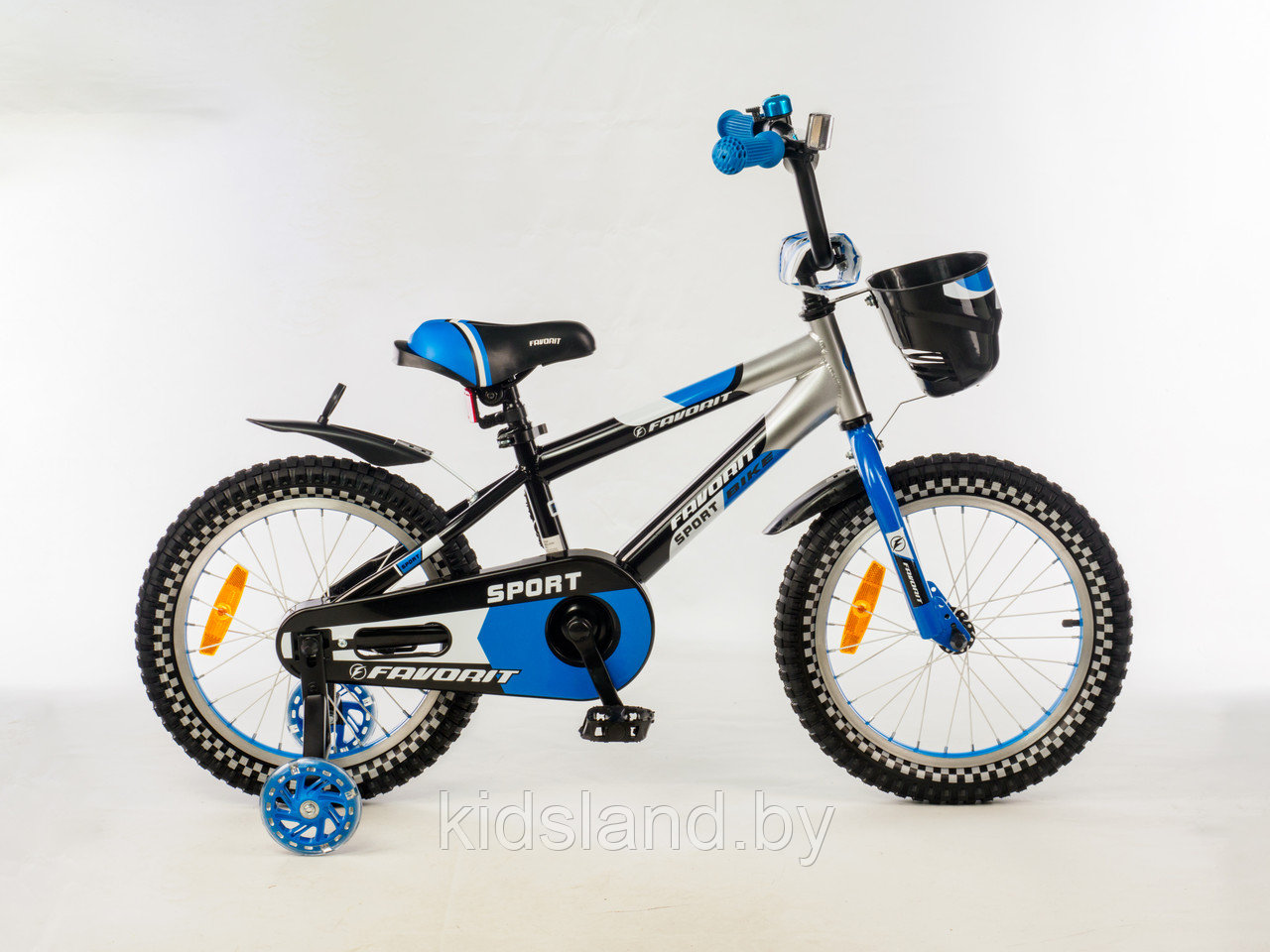 Детский велосипед Favorit SPORT 18'' синий