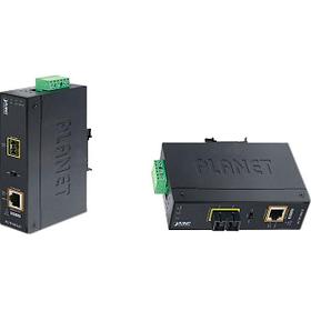 Индустриальный медиа конвертер IGTP-805AT IP30 Industrial 10/100/1000Base-T to Gigabit SFP Converter with