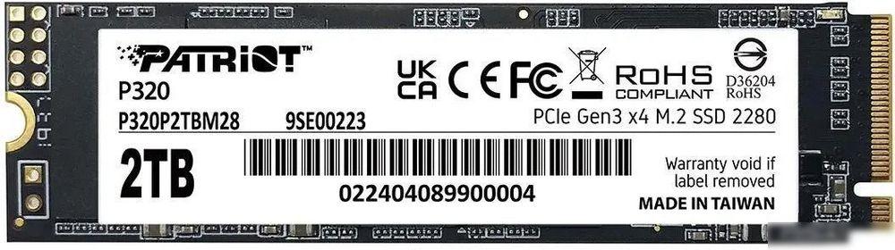 SSD Patriot P320 2TB P320P2TBM28
