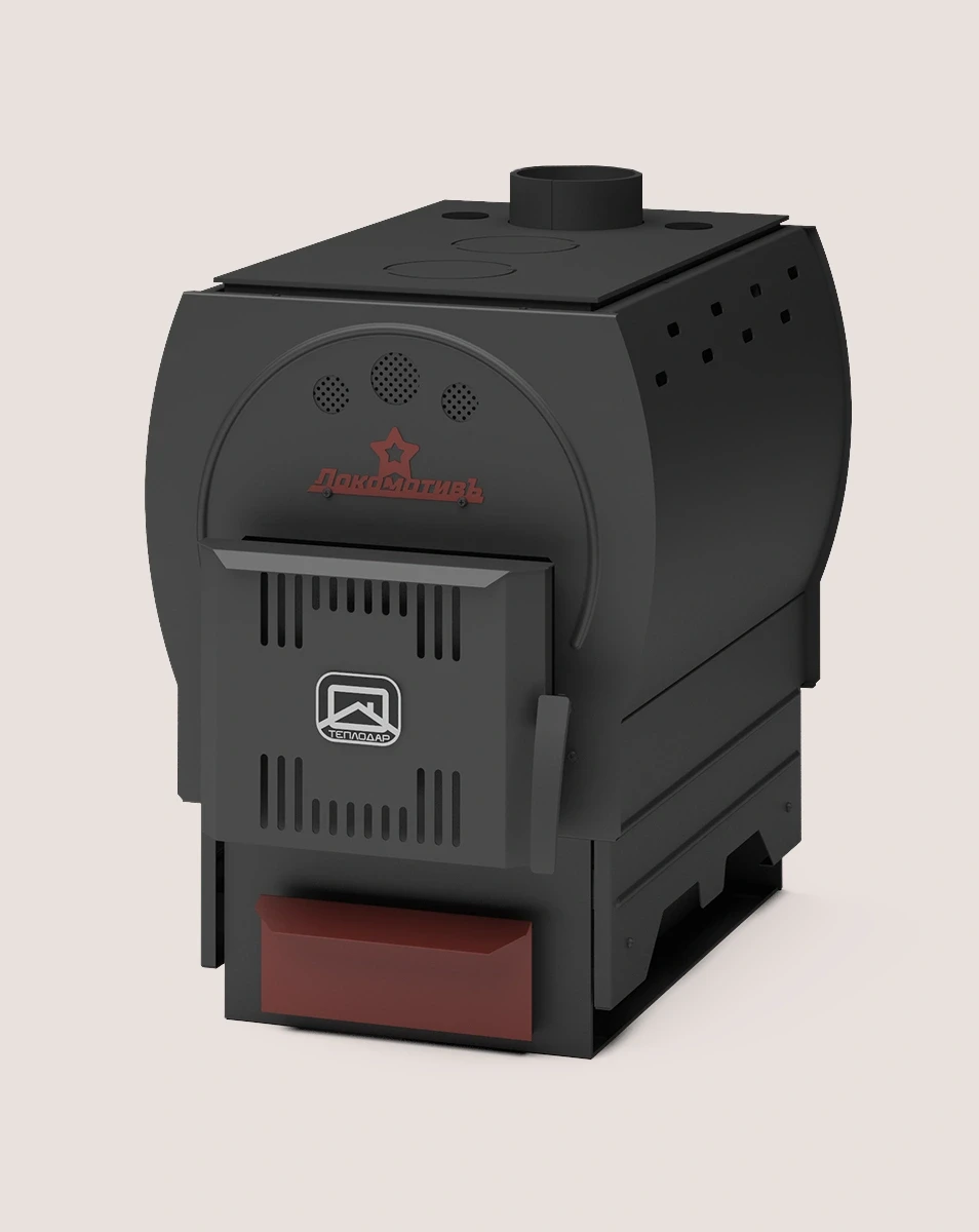 Трубная отопительная печь Теплодар Локомотивъ-120 (2019)