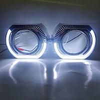 Маски для линзы 3' "BMW G" с Led подсветкой 038 (2 шт.)