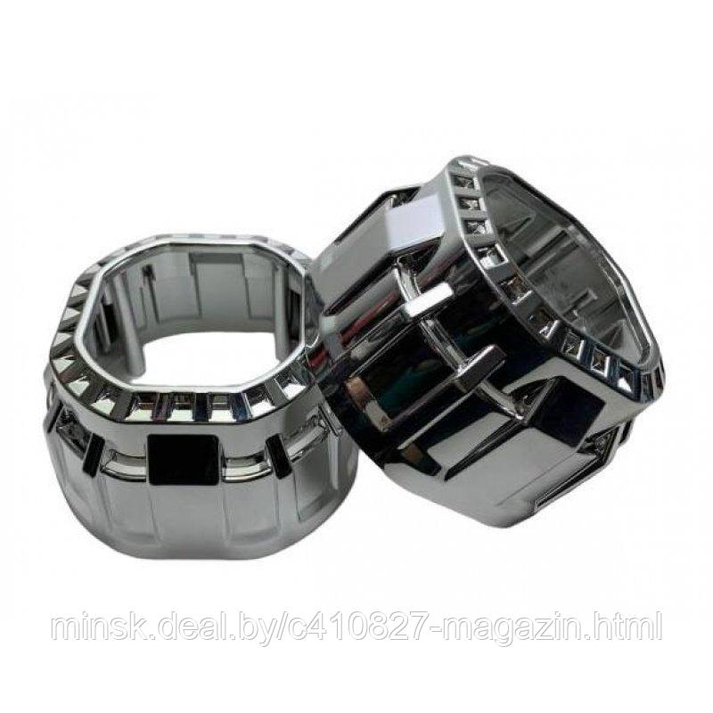 Маски для линз WST A5 2,5" SILVER ( 2шт.)